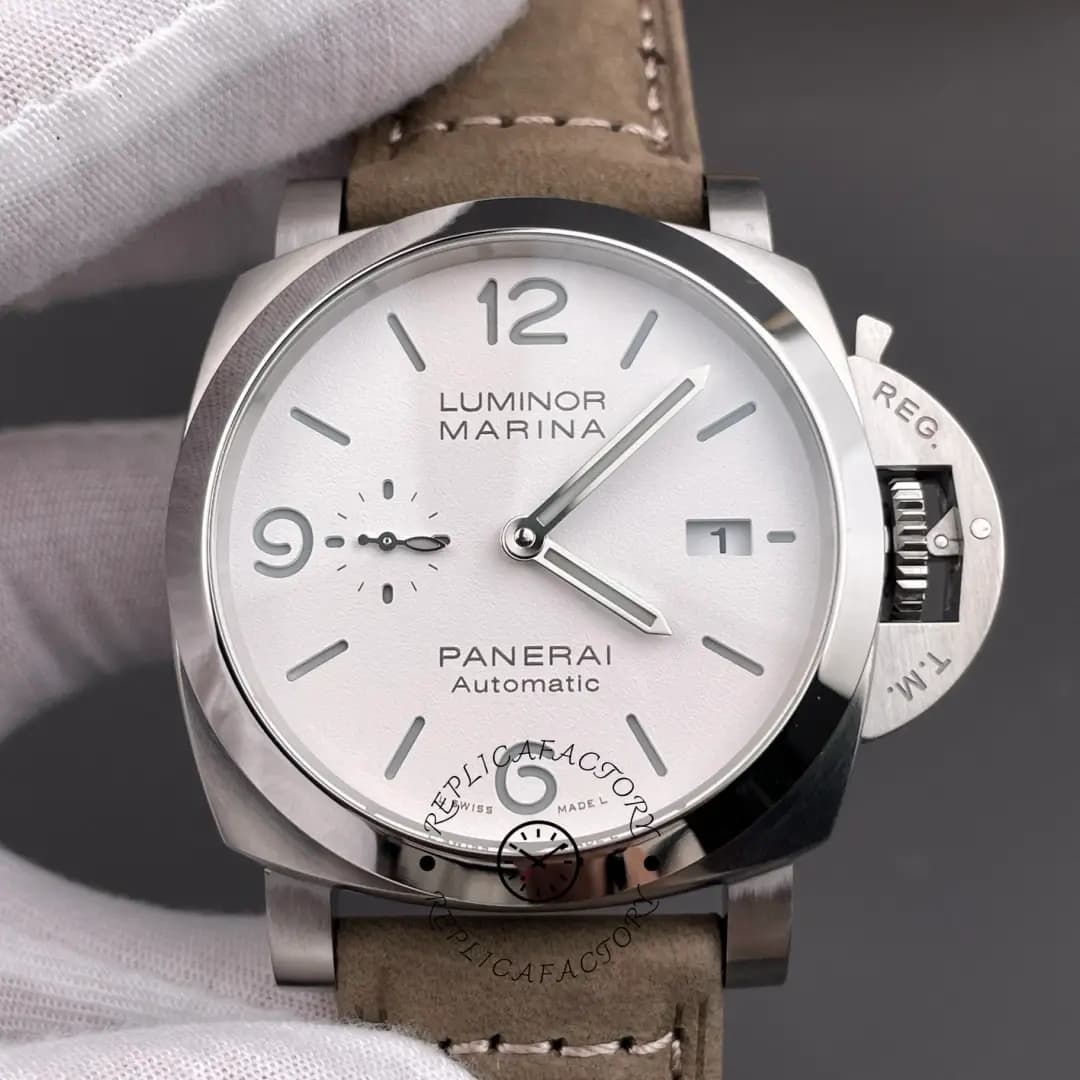 Panerai Luminor Marina 1950 44MM 3 Days PAM01314 1:1 Clone Automatic White Dial — view 1