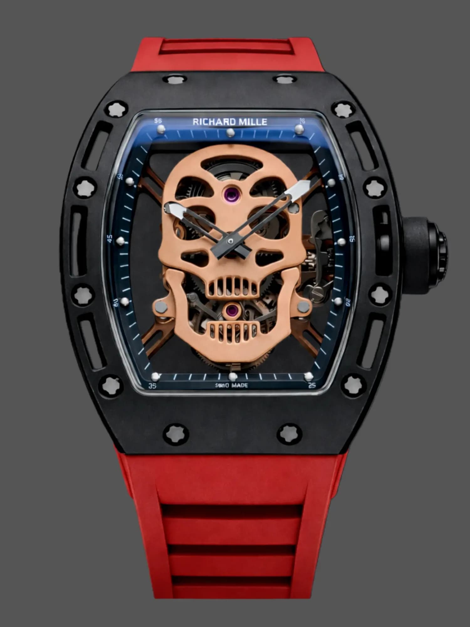 Richard Mille RM 052-01 Skull 1:1 Clone Tourbillon Watch — view 1