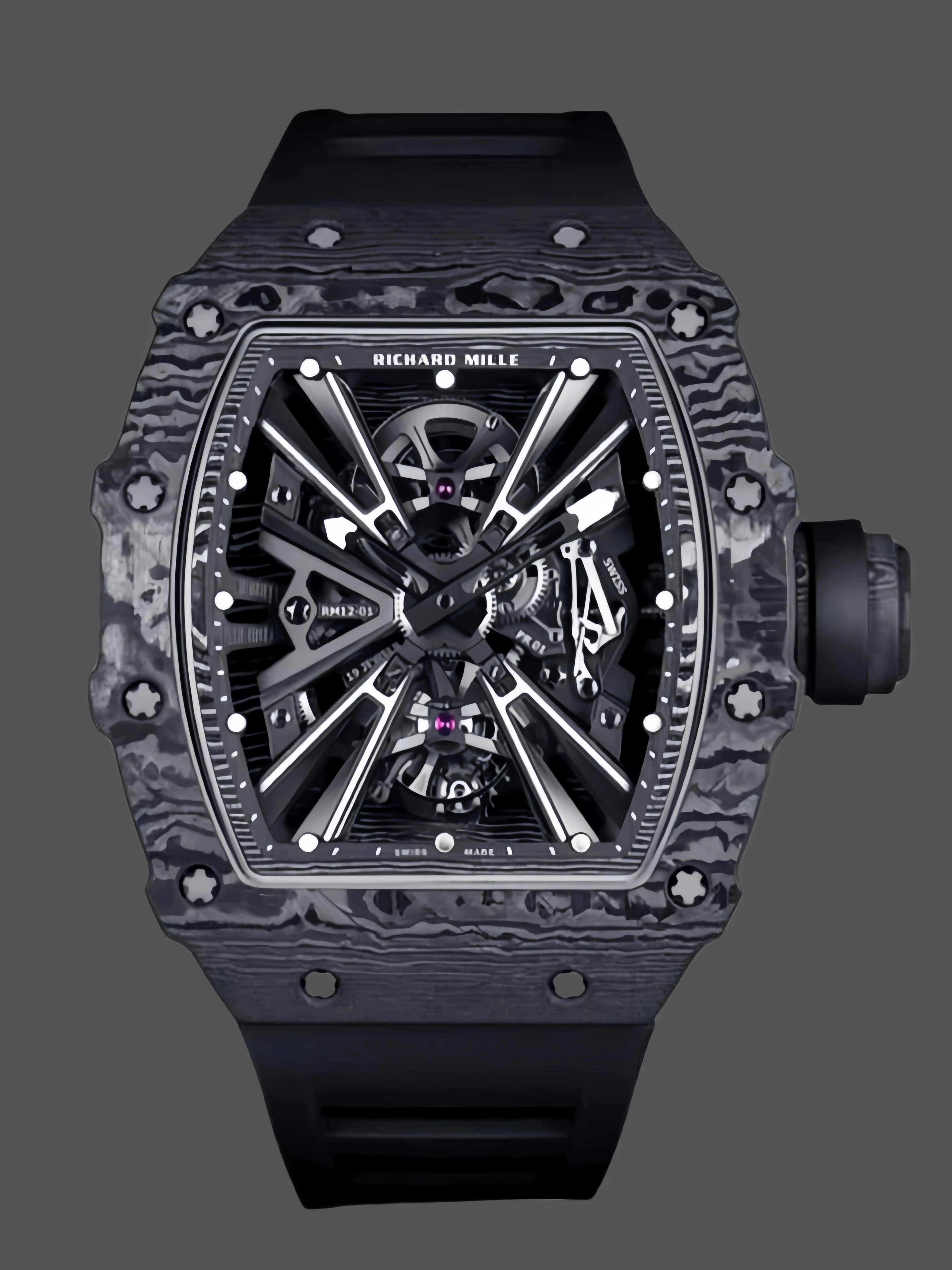 Richard Mille RM 12-01 Carbon Tourbillon Men's Replica — view 1