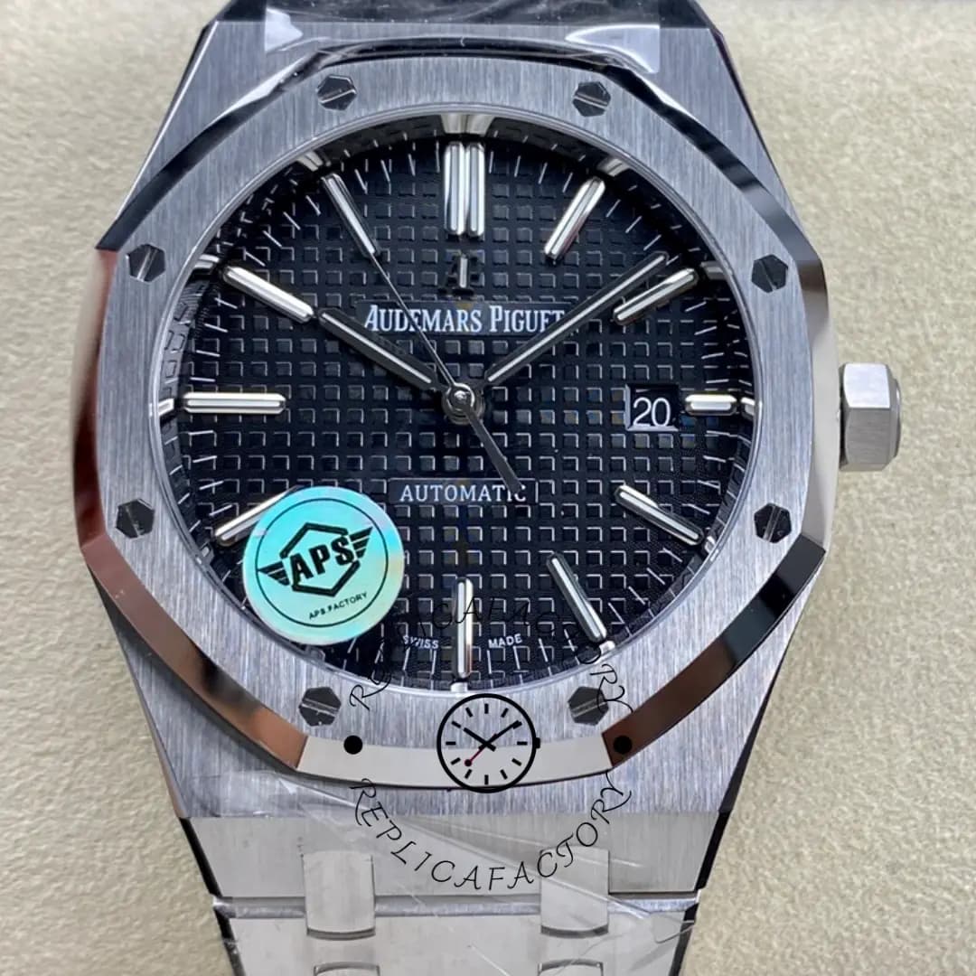 AP Royal Oak 41mm Black Dial 15400ST.OO.1220ST.01 Replica AP3126 Automatic — view 1
