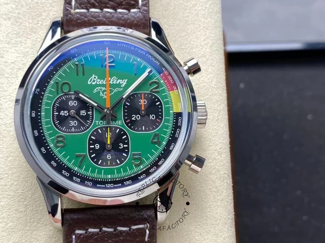 Breitling Top Time B01 Ford Mustang Automatic Replica AB01762A1L1X1 Arabic Markers — view 1