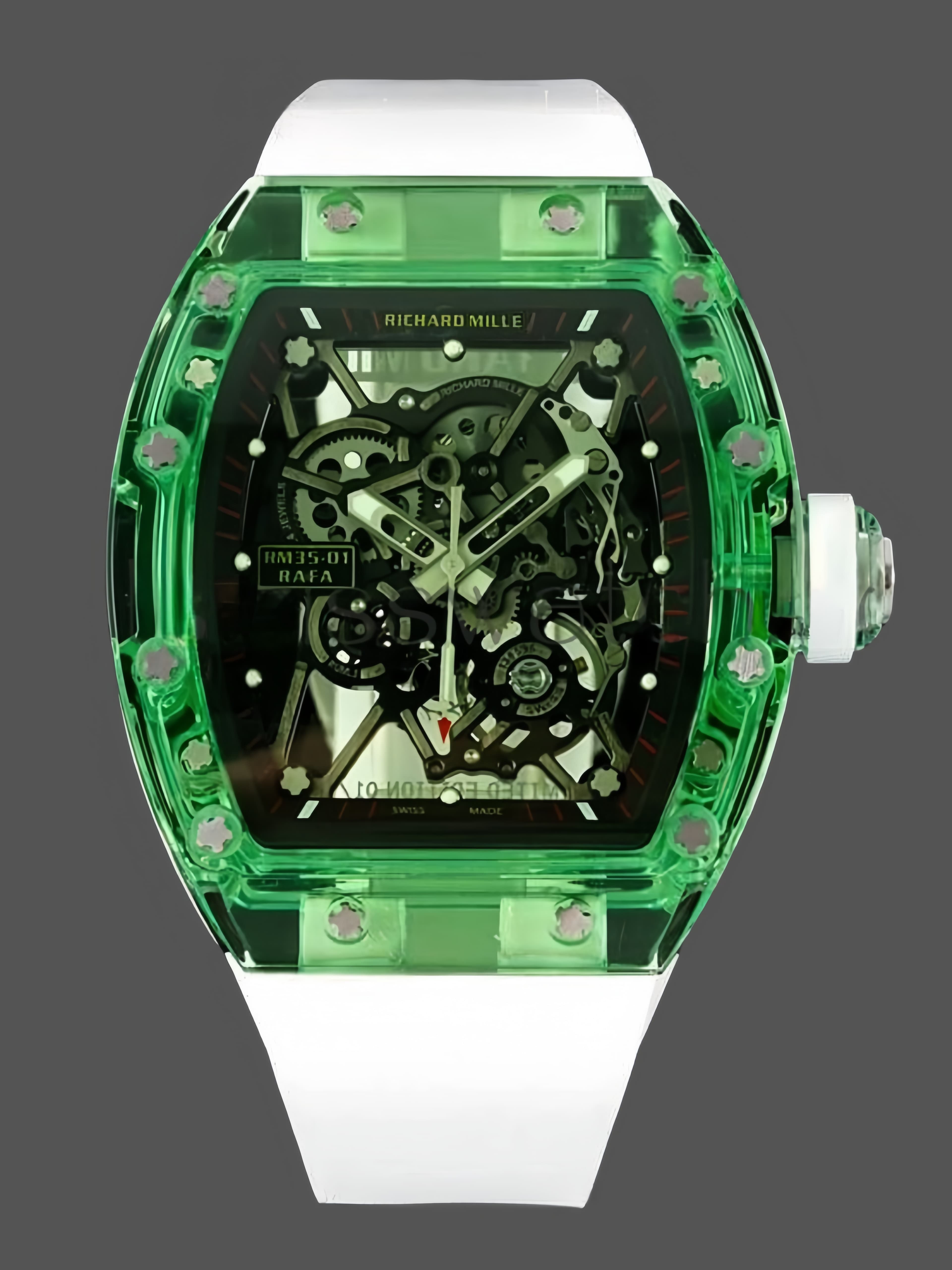 Richard Mille RM35-01 Transparent Tourbillon 1:1 Replica Watch — view 1