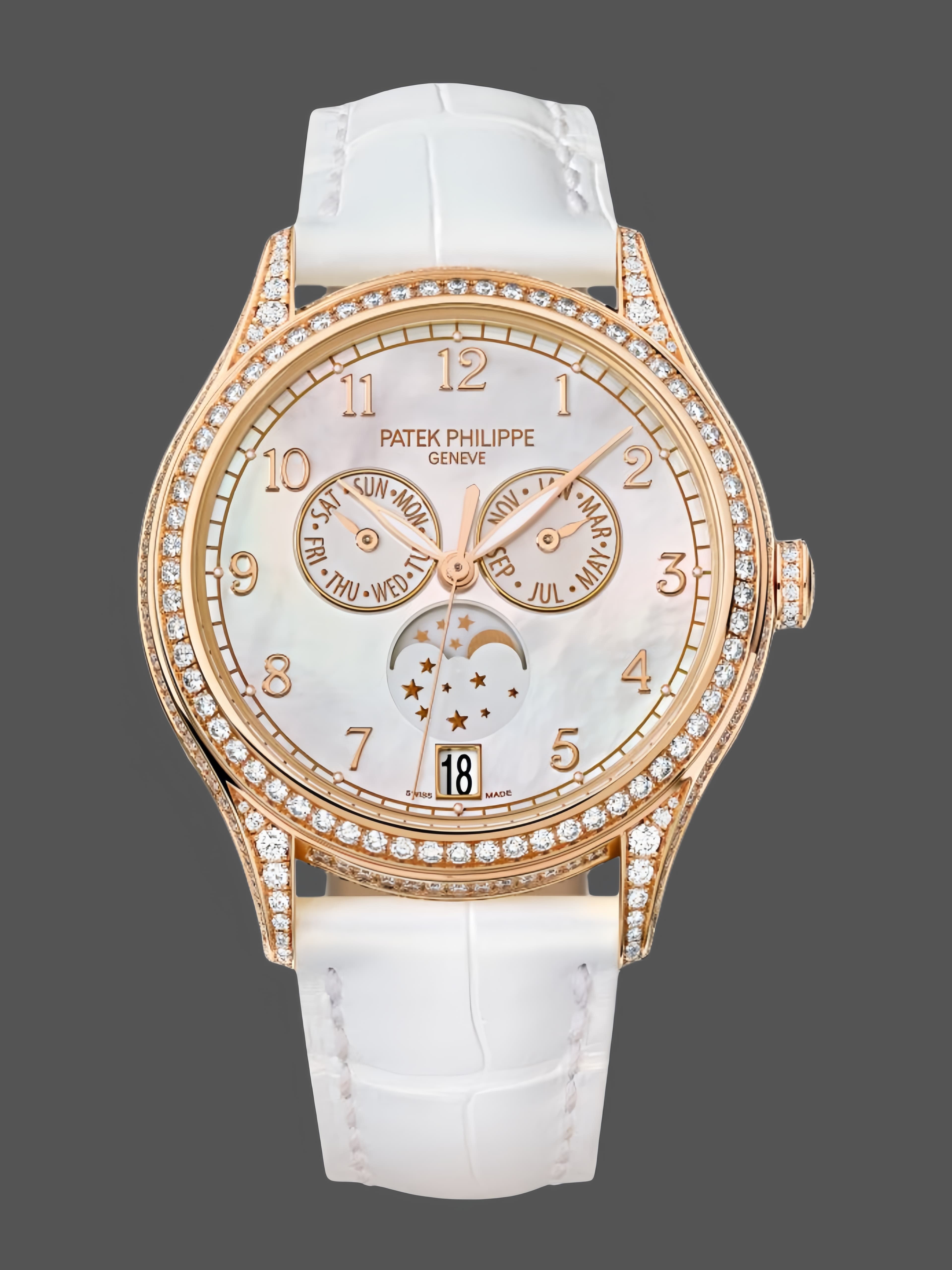 Patek Philippe Complications White 4948R 001 38mm Replica Watch — view 1