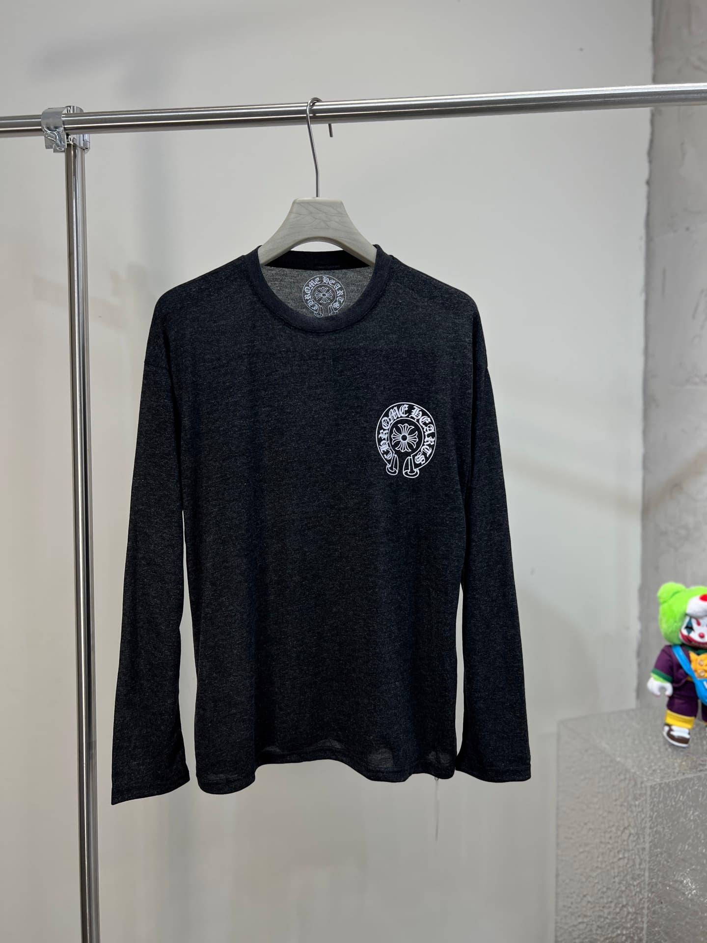 Flag Printed Long-Sleeve Top — view 1