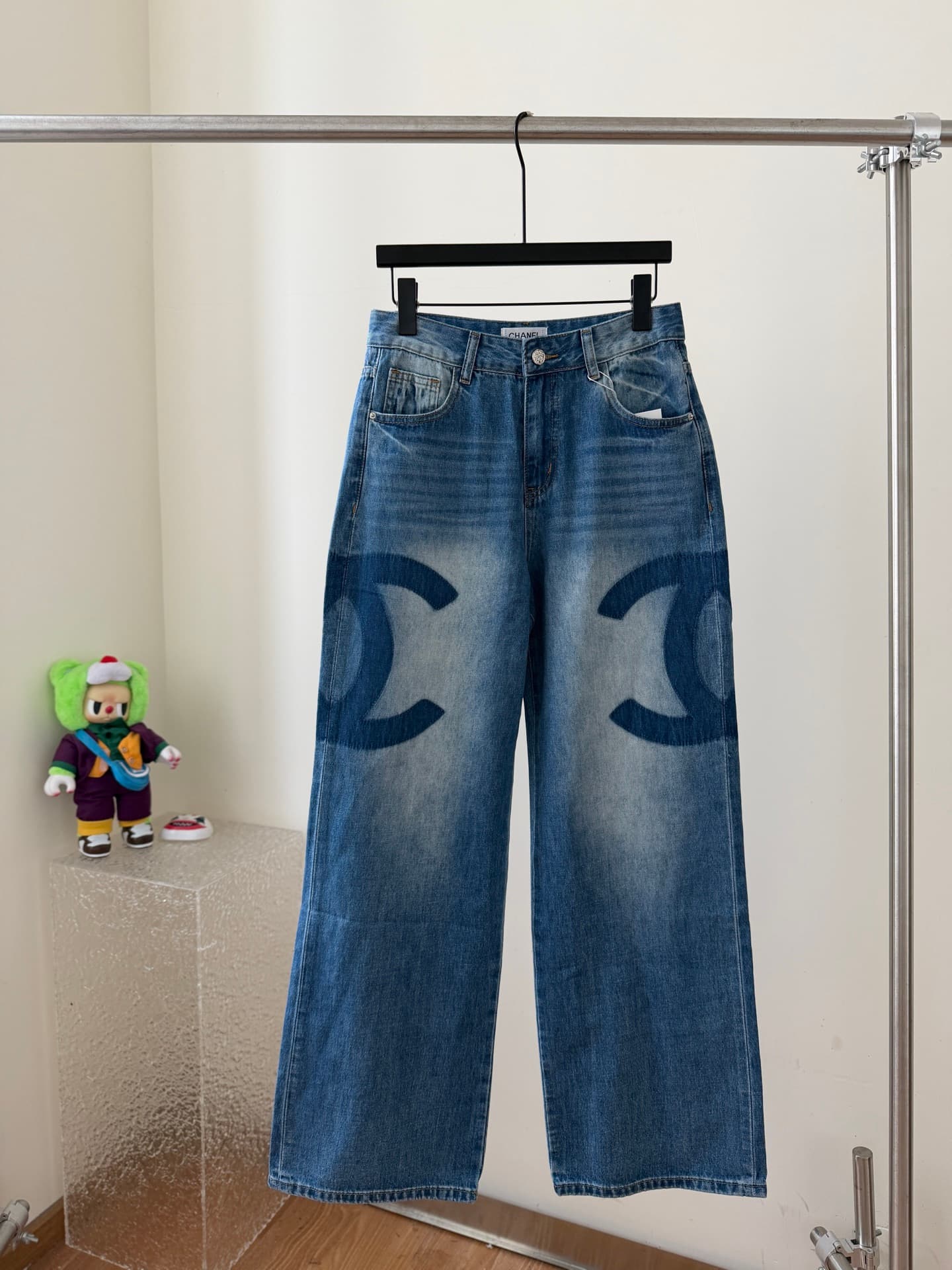 Double-C Printed Jeans — view 1