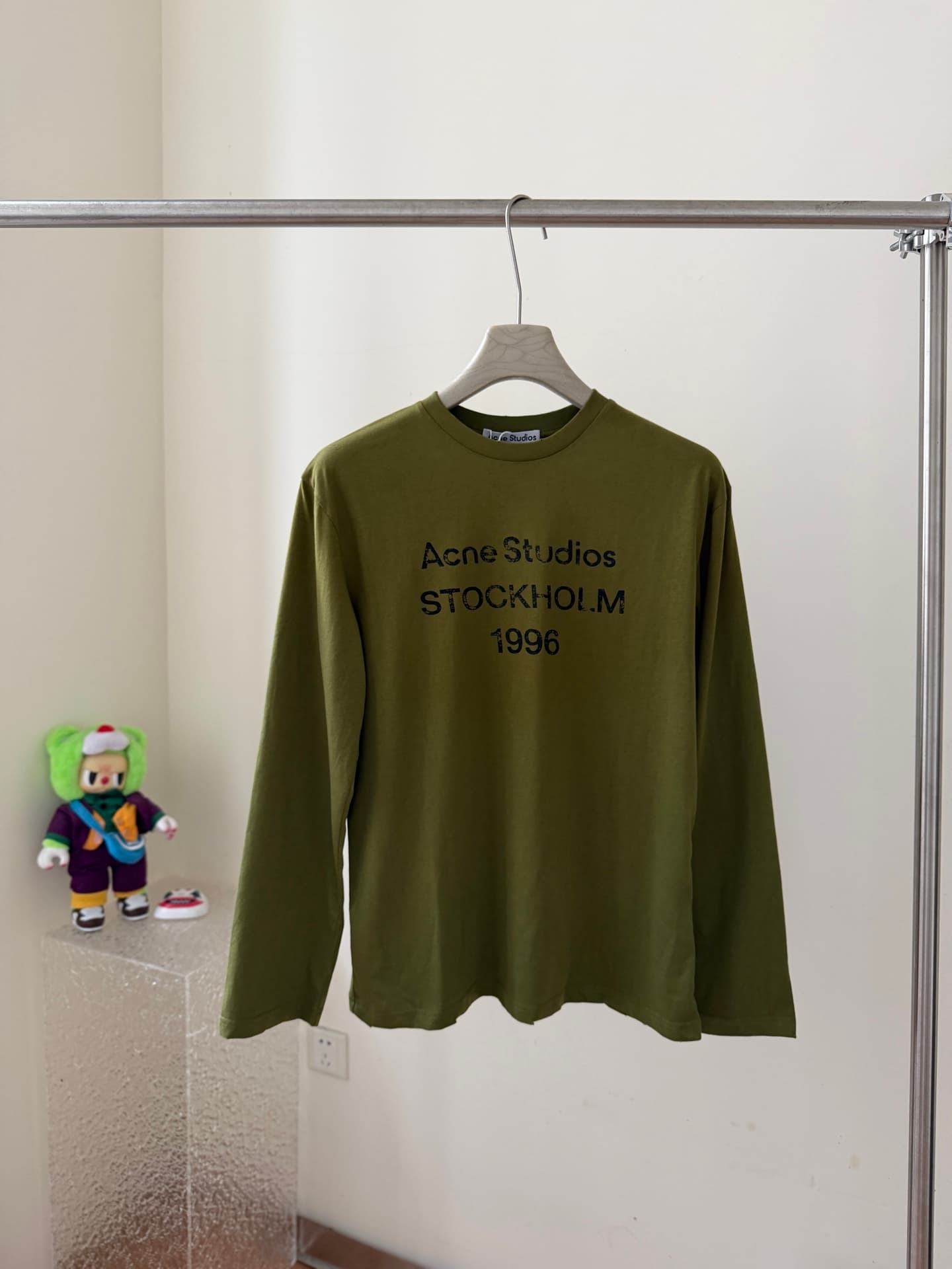 Printed Long-Sleeve Top — view 1