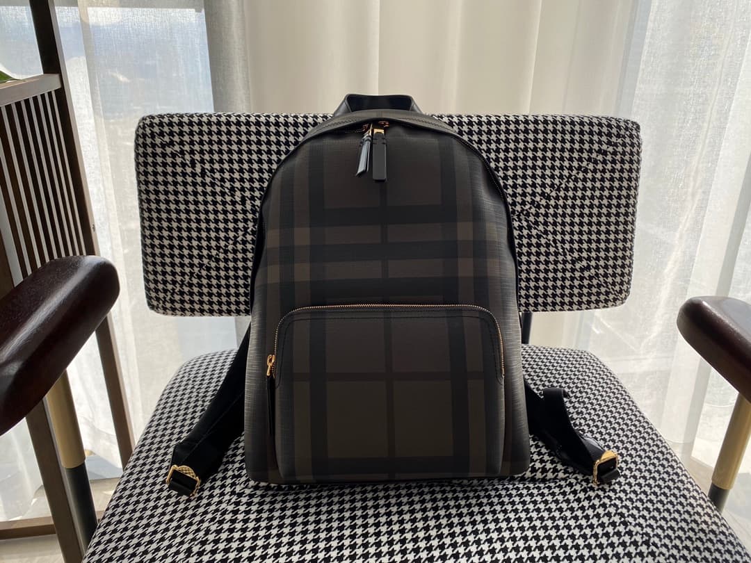 Men's Smoked Check Backpack — view 1