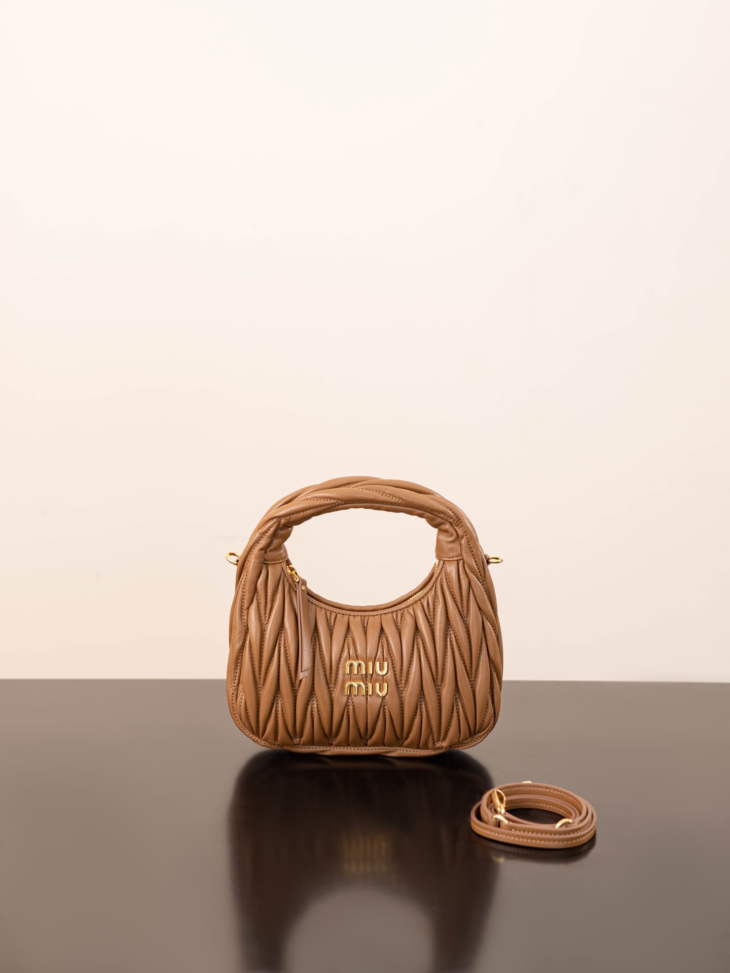 Wander Hobo Small Bag — Cognac — view 1