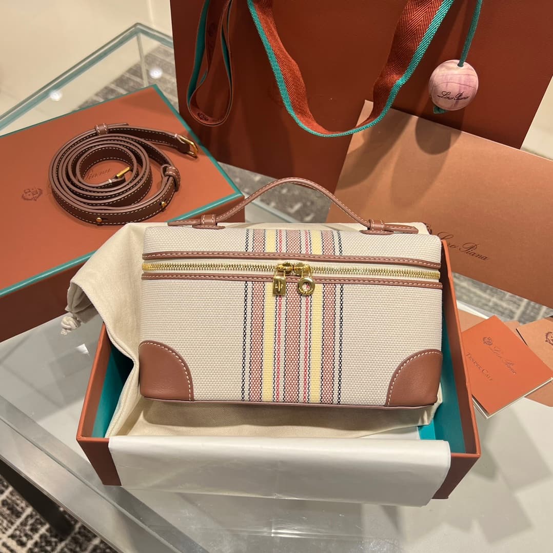LP19 Top-Handle Bag — Striped — view 1