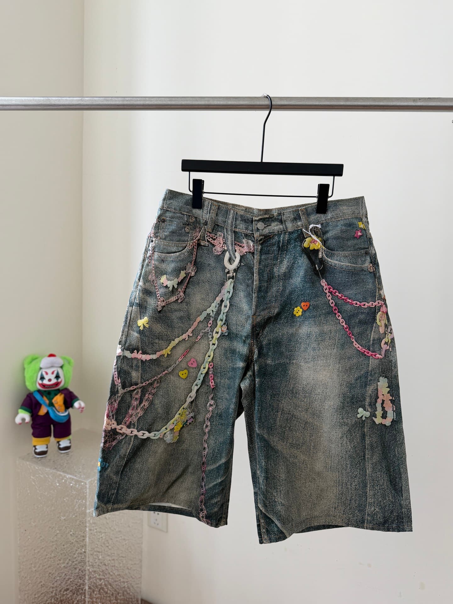 Candy Denim Shorts — view 1